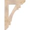 Ekena Millwork Merced Slat Smooth Bracket, Douglas Fir, 5 1/2"W x 28"D x 40"H BKT06X28X40MRC06SDF - alternate 4